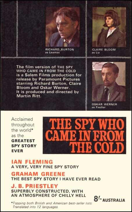 The Spy Who Came In From The Cold