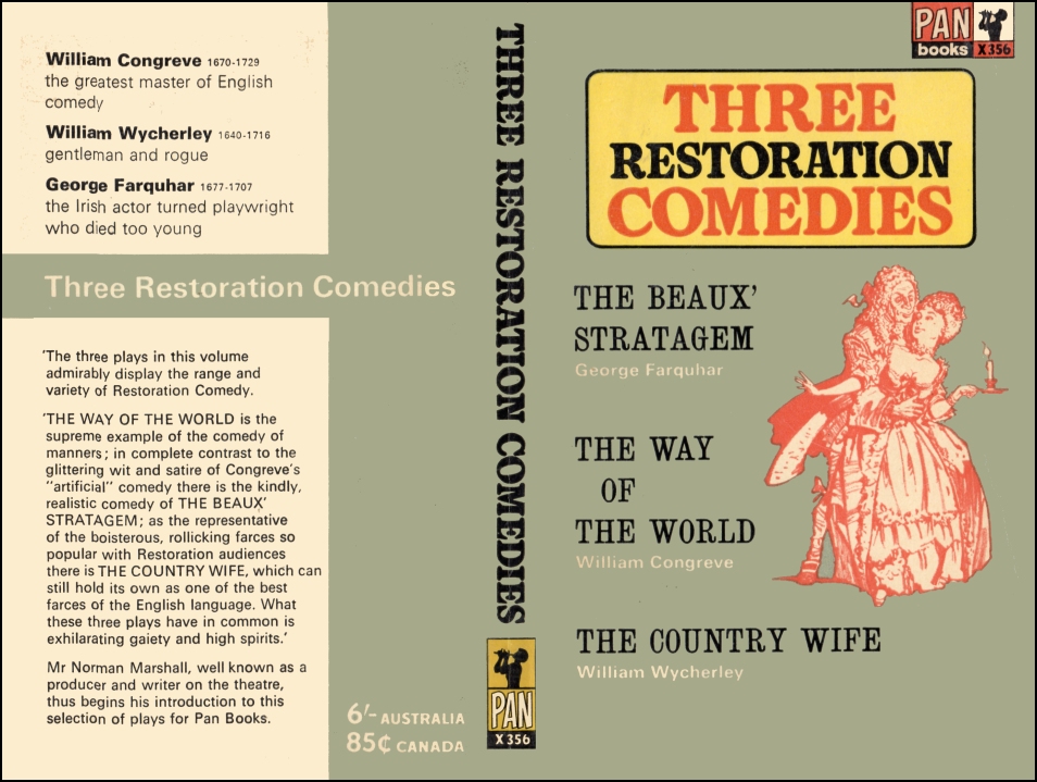 Three Restoration Comedies