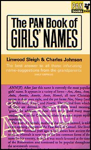 The PAN Book Of Girls' Names