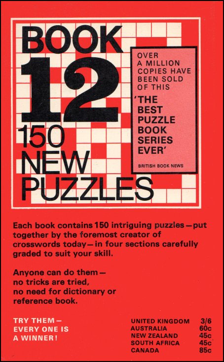 The Twelfth Pan Book Of Crosswords