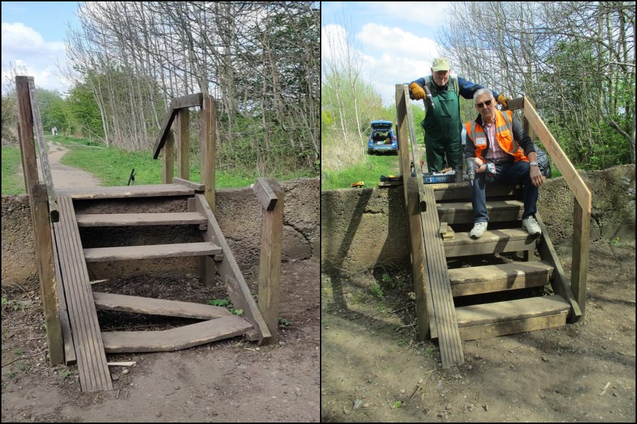 Repaired Steps